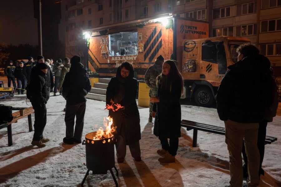 Šmyhalis: Kyjive elektros neturi 610 tūkst. žmonių. EPA-ELTA