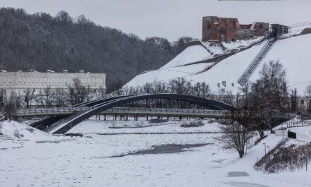 Užšalusi Neris Vilniuje.. ELTA / Dainius Labutis nuotr.