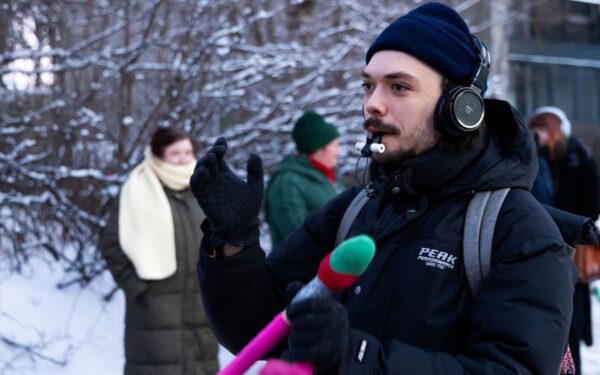 Prie JAV ambasados Vilniuje surengtas protestas prieš Trumpo politiką