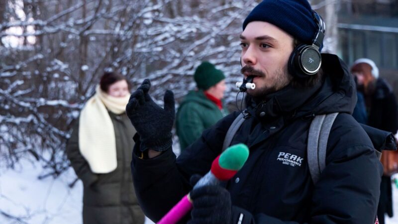 Prie JAV ambasados Vilniuje surengtas protestas prieš Trumpo politiką