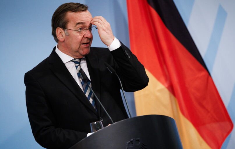 Borisas Pistorius. EPA / Clemens Bilan nuotr.