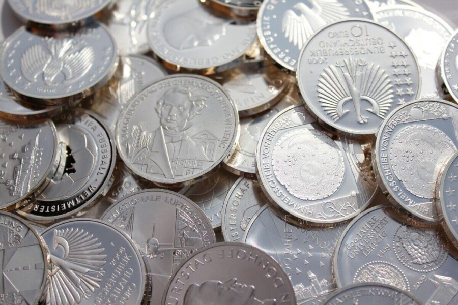 silver, silver coins, coins, coin, finance, metal, money, currency, euro, investment, 10 euro, silver, silver coins, silver coins, silver coins, silver coins, silver coins