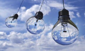 light bulbs, lamps, lights, nature, halogen, bulbs, electric, sky, clouds, cumulus, decoration, decorative