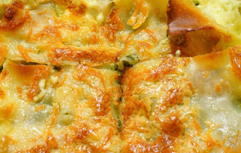 gratinated, cheese, casserole, broccoli casserole, meal, food, baking dish