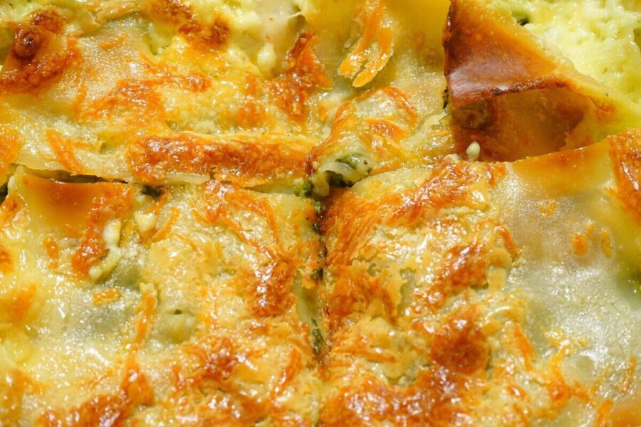 gratinated, cheese, casserole, broccoli casserole, meal, food, baking dish