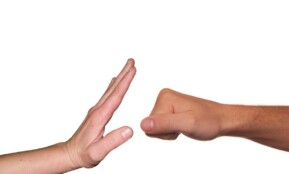 stop, fist, hand, beat, crime, aggression, fear, bully, bullying, conflict, dialogue, hit, argument