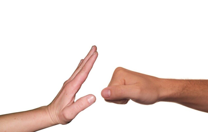 stop, fist, hand, beat, crime, aggression, fear, bully, bullying, conflict, dialogue, hit, argument