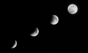 moon, night sky, moon phases, nature, sky