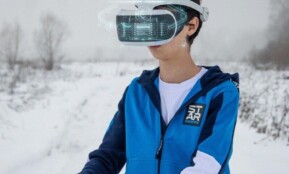 teen, virtual reality, virtual helmet, cyberpunk, future, winter, computer games, metaverse, technology, player