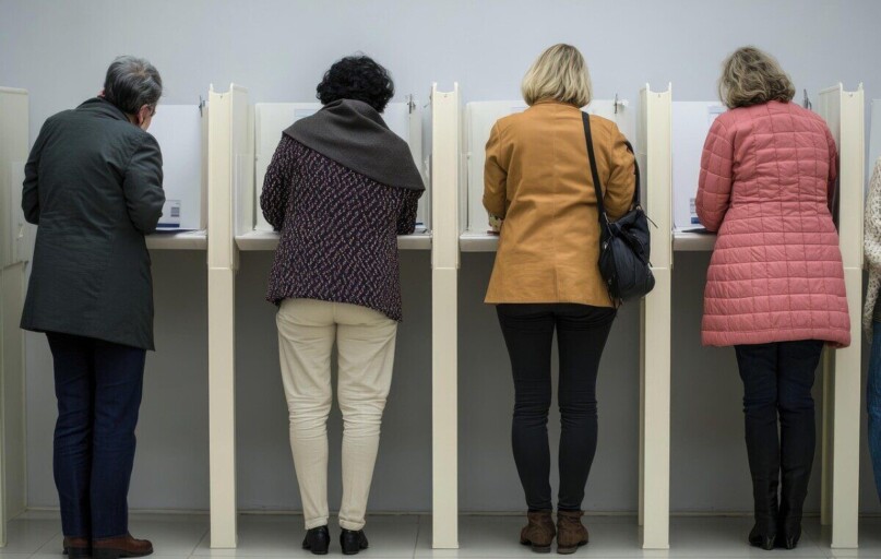 ai generated, election, vote, voting process, polling, ballot, election booth, voter, democracy, booth, civic, democratic election, public, civic duty