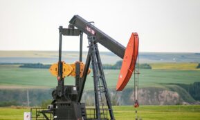 black and orange metal machine on green grass field during daytime