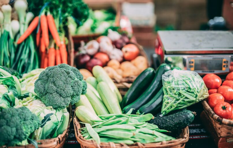 vegetables and fruits