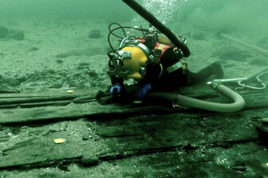 Skandinavijoje kilo didelis skandalas: Danijoje aptiktas didžiausias viduramžių prekybos laivas