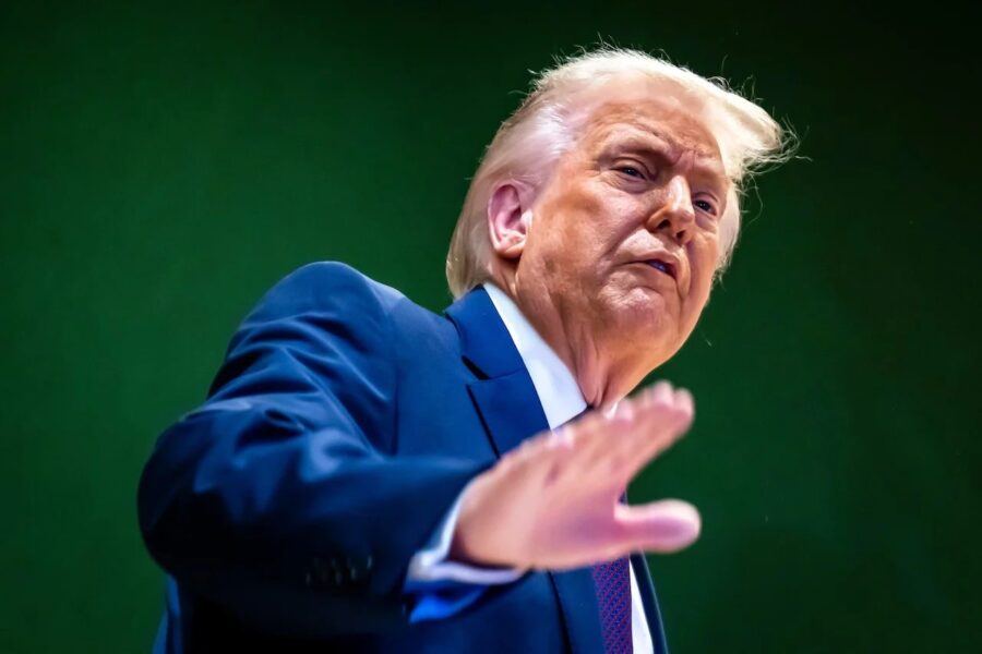 Pavojingas scenarijus tampa realybe: Trumpas kalba apie atsitraukimą, bet ar tai neprives prie dar didesnės krizės?