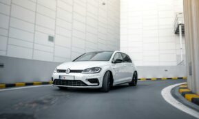 white Volkswagen vehicle during daytime