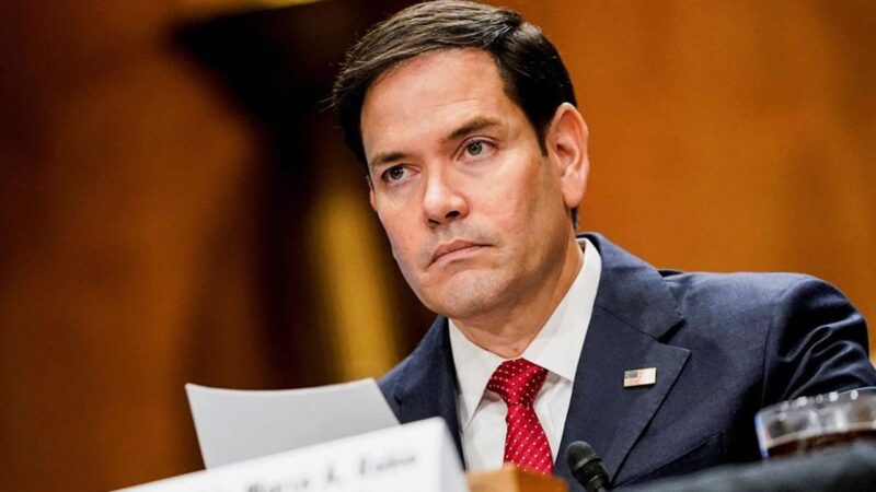 Po kalbos Miunchene Rubio išvyko pas Trumpo sąjungininkus į Slovakiją ir Vengriją