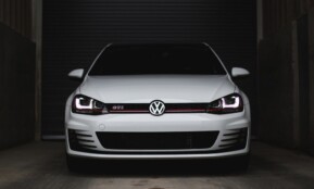 silver mercedes benz car on black background