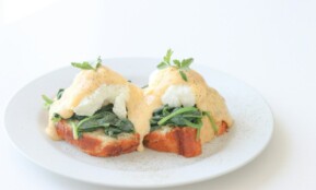 cooked food on white ceramic plate