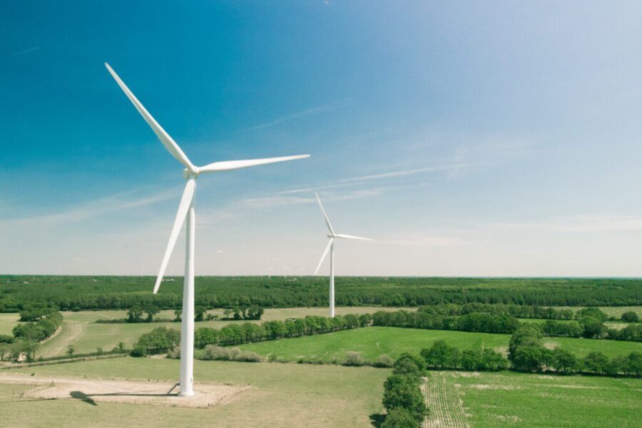 white windmill during daytime