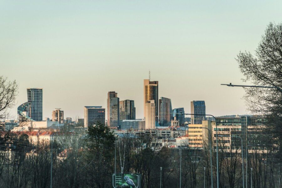 high rise buildings during daytime