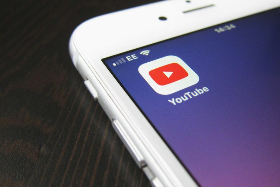 YouTube in iPhone screengrab