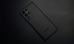 black remote control on black textile