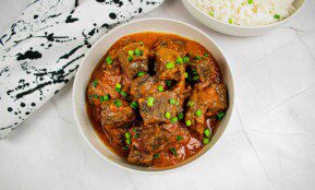 Jautienos troškinys daržovių padaže