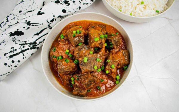 Jautienos troškinys daržovių padaže