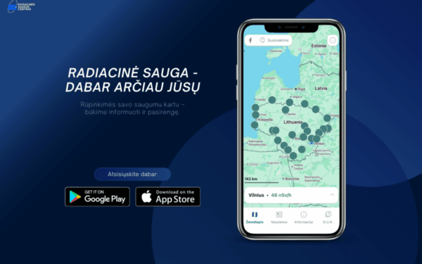 Radiacinė grėsmė tavo kieme? Lietuvoje pristatyta programėlė, kuri parodys realią situaciją