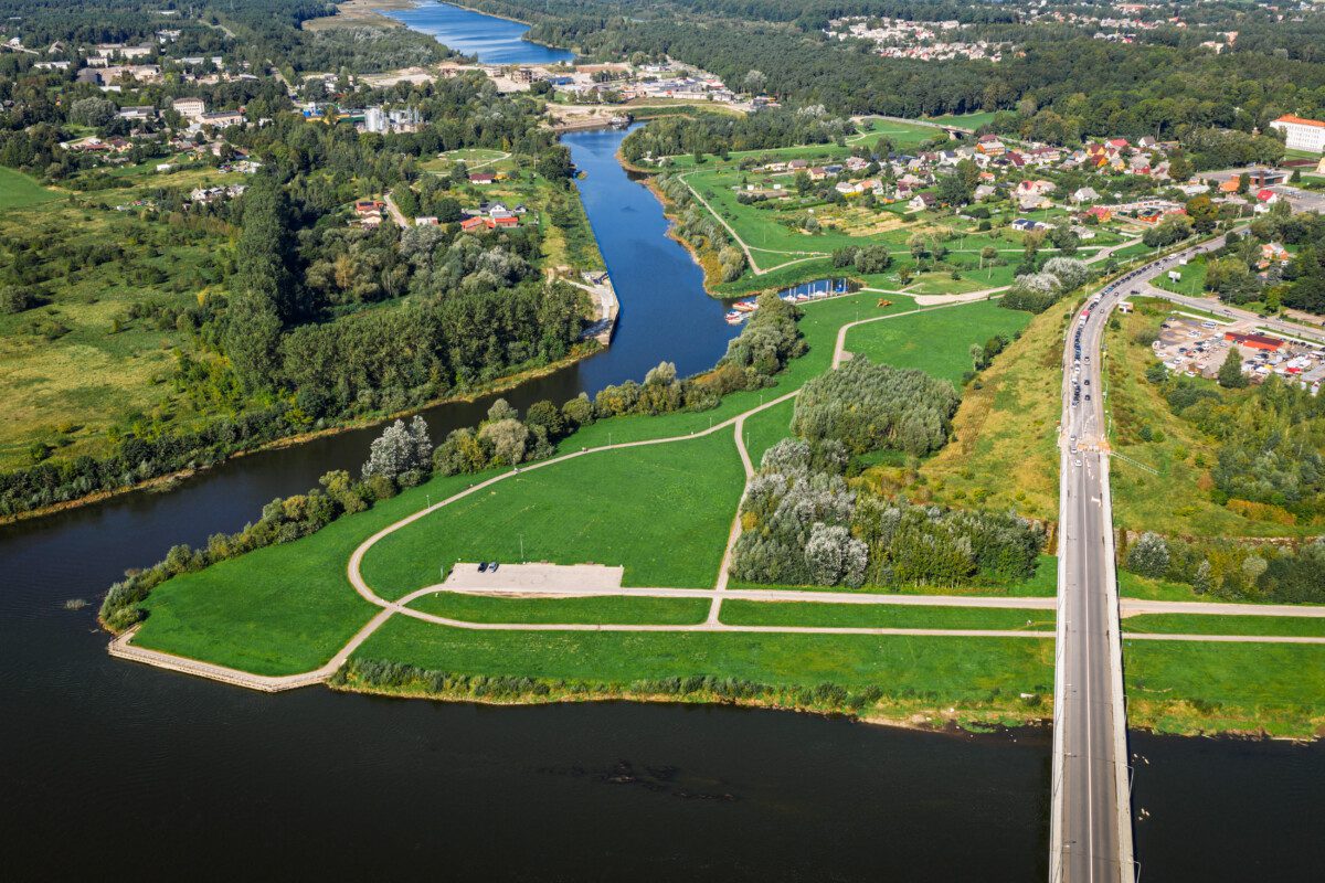 Šimtmečio tiltas – tiltas per Nemuną. ELTA / Andrius Ufartas