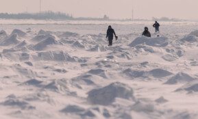 Užšalusi Baltija. ELTA / Andrius Ufartas