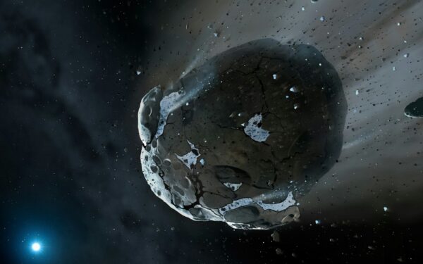 Asteroidas gali rėžtis į Mėnulį: įvardyti du scenarijai, galintys sukelti meteorų audrą