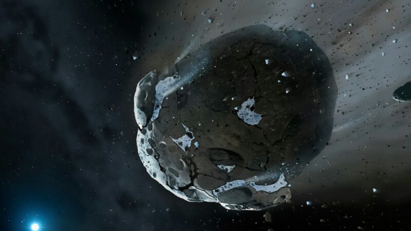 Asteroidas gali rėžtis į Mėnulį: įvardyti du scenarijai, galintys sukelti meteorų audrą
