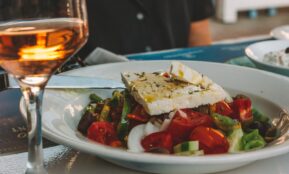 sliced tomato and cucumber on white ceramic plate