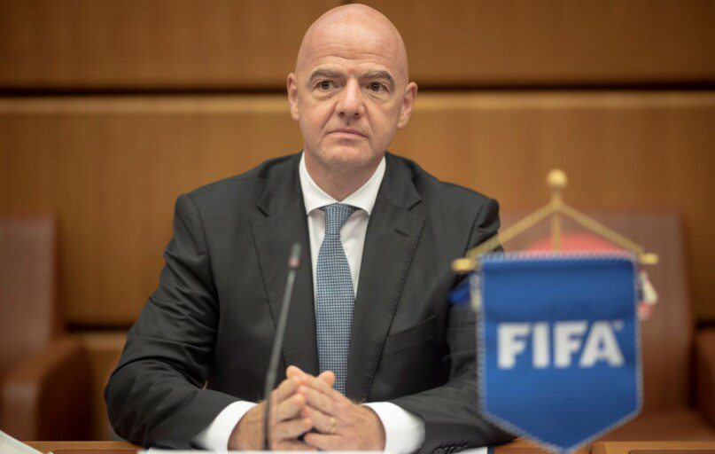 FIFA prezidentas G. Infantino. EPA-ELTA nuotr.