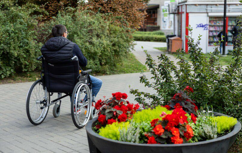 Neįgalusis. ELTA / Žygimantas Gedvila nuotr.