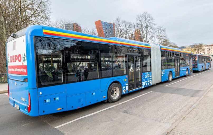 Autobusas Klaipėdoje. ELTA / Jonas Balčiūnas