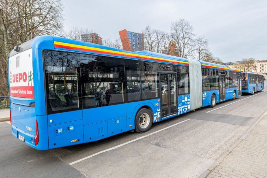 Autobusas Klaipėdoje. ELTA / Jonas Balčiūnas
