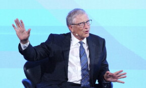 Billas Gatesas. EPA-ELTA nuotr.