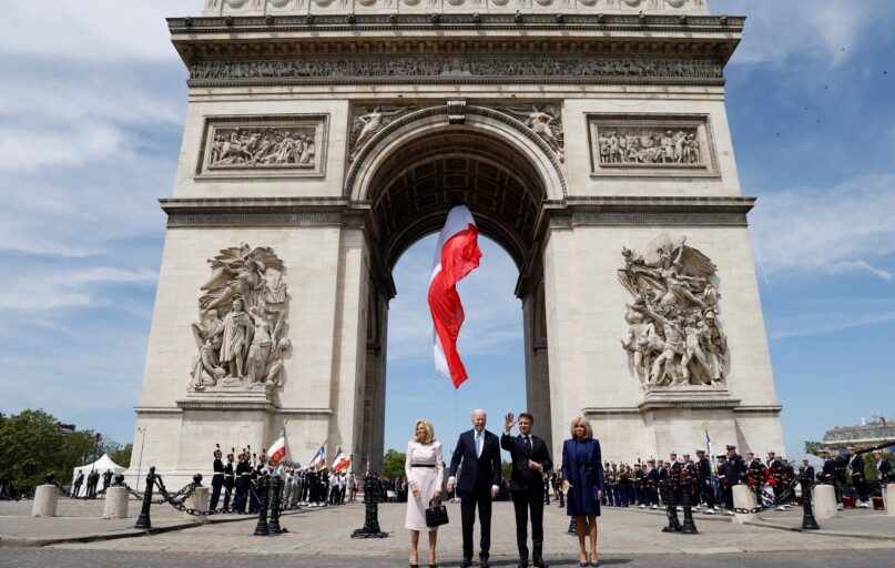 Trumpas Vašingtone statys triumfo arką. EPA-ELTA nuotr.