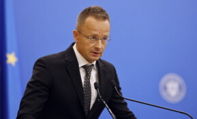 P. Szijjártó“. EPA-ELTA nuotr.