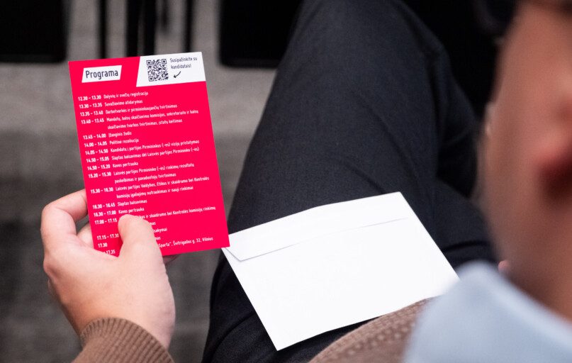 Laisvės partijos suvažiavimas. ELTA / Ervin Rauluševičius nuotr.