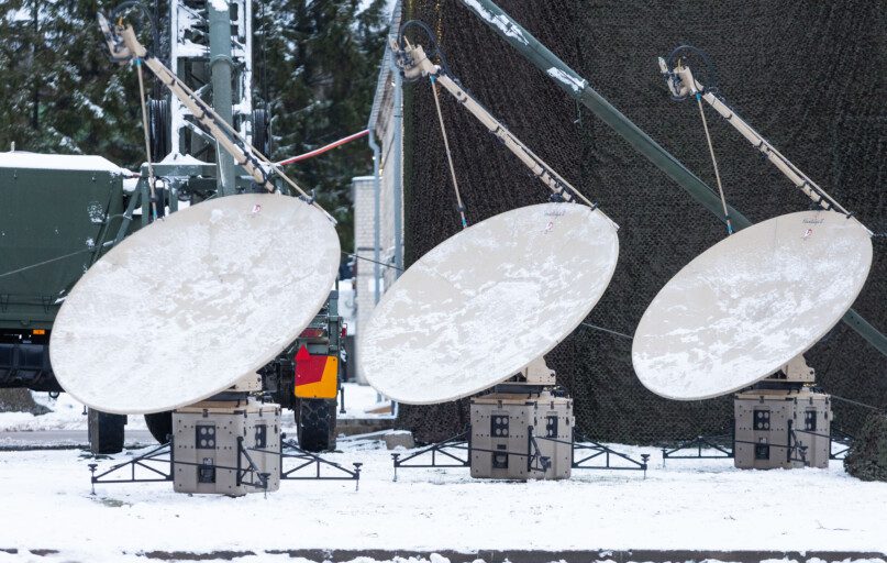 Lietuvos kariuomenės Kibernetinės gynybos valdybos įkūrimo ceremonija. ELTA / Dainius Labutis