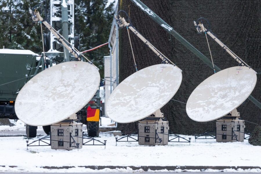 Lietuvos kariuomenės Kibernetinės gynybos valdybos įkūrimo ceremonija. ELTA / Dainius Labutis