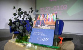 Laimos Lavastės knygos „Prezidentas Gitanas Nausėda: iš arti“ pristatymas. ELTA / Orestas Gurevičius