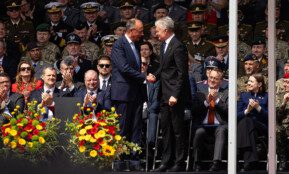 Friedrichas Merzas, Gitanas Nausėda. ELTA / Josvydas Elinskas nuotr.