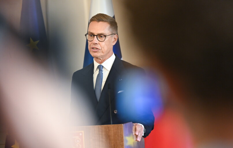 Alexanderis Stubbas. EPA-ELTA nuotr.