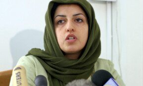 Narges Mohammadi. EPA/ELTA nuotr.