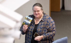 Agnė Širinskienė, katinas Nuodėgulis. ELTA / Andrius Ufartas