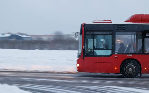 Autobuso stabdymas Vilniuje virto drama: nukrito dvi moterys, prireikė net ir medikų pagalbos